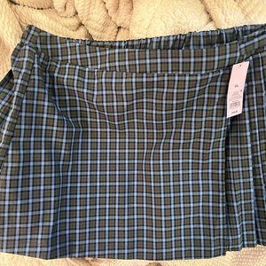 Target Junior's Plaid Pleated Skirt (Size XXL)